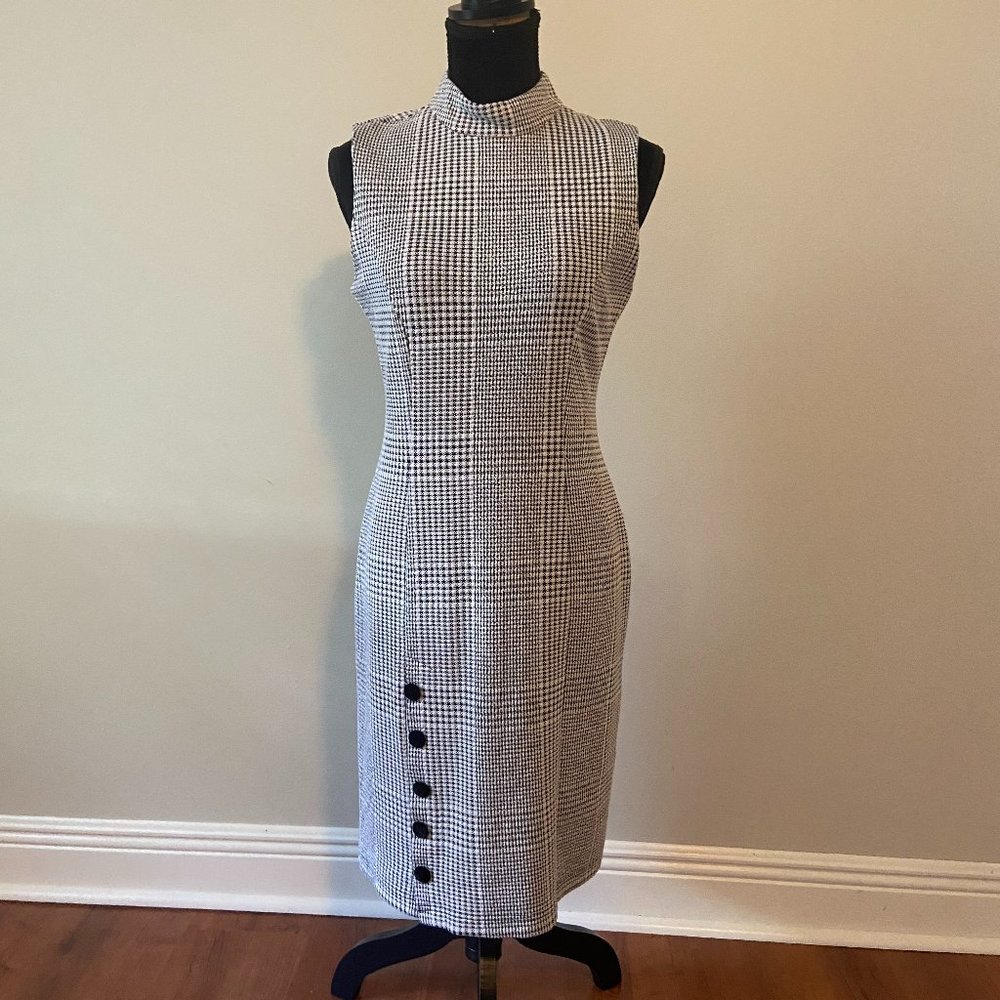 BNWT sharagano tweed Sheath dress size 4